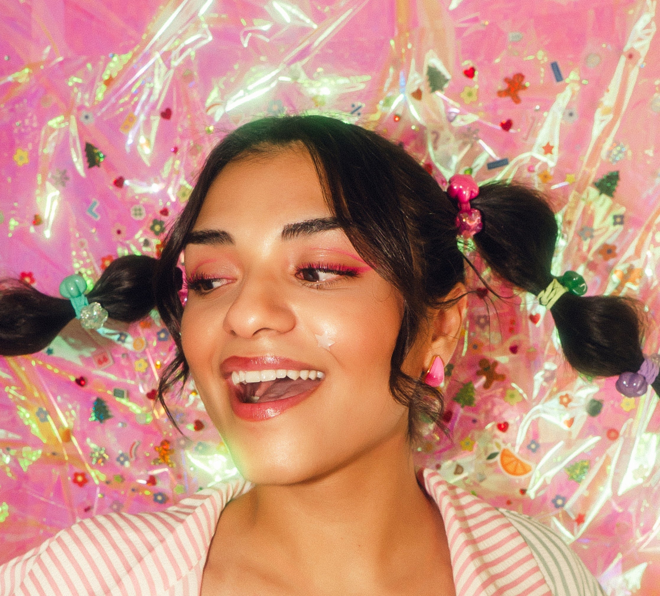 Color Pop Tear Drop Stud Earrings