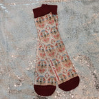 Colorful Farmhouse Floral Socks | Women‘s Novelty Socks by The Bullish Store