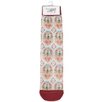 Colorful Farmhouse Floral Socks | Women‘s Novelty Socks by The Bullish Store