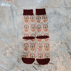 Colorful Farmhouse Floral Socks | Women‘s Novelty Socks by The Bullish Store