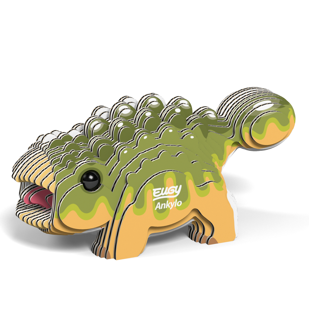Ankylosaurus 3D Puzzle for Kids | Dinosaur STEM Craft Activity