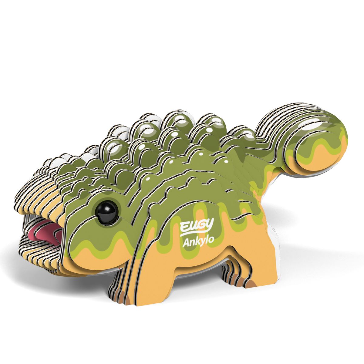 Ankylosaurus 3D Puzzle for Kids | Dinosaur STEM Craft Activity