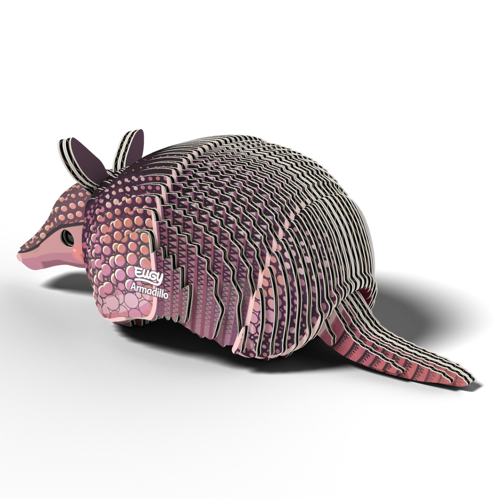Armadillo 3D Puzzle for Kids | STEM Craft & Building Activity