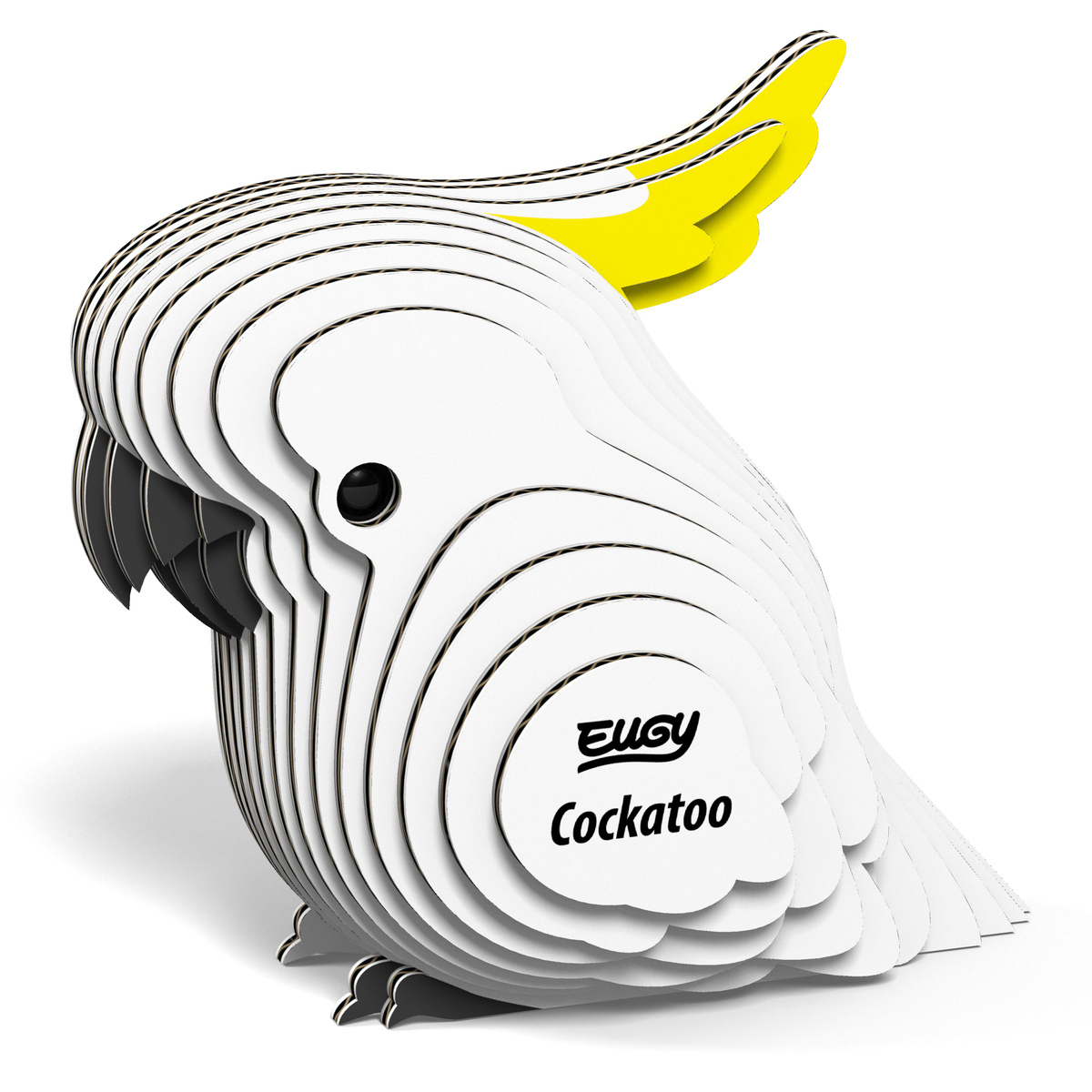 Cockatoo 3D Puzzle for Kids | STEM Craft & Building Activity