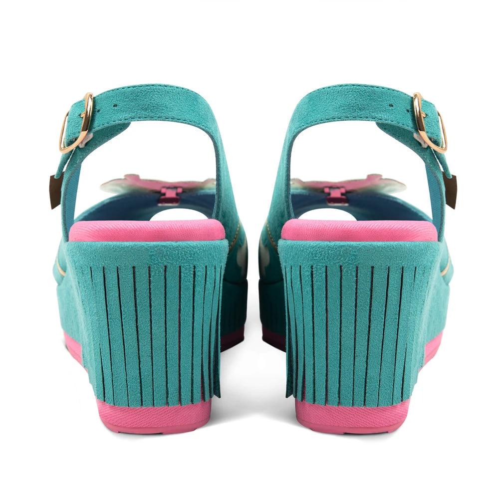Chocolaticas® Country Star Women's Sandal by Hot Chocolate Design