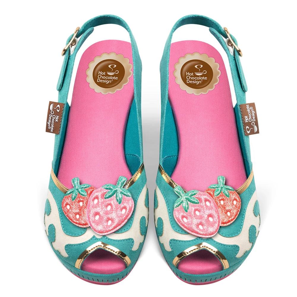 Chocolaticas® Country Star Women's Sandal by Hot Chocolate Design