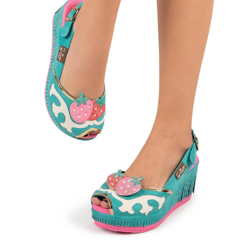 Chocolaticas® Country Star Women's Sandal by Hot Chocolate Design