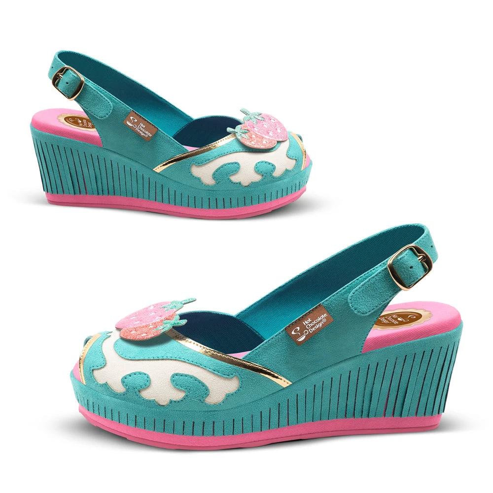 Chocolaticas® Country Star Women's Sandal by Hot Chocolate Design