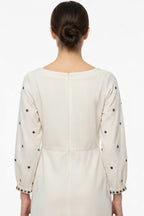 Gaiya Cotton Midi Dress by Raas