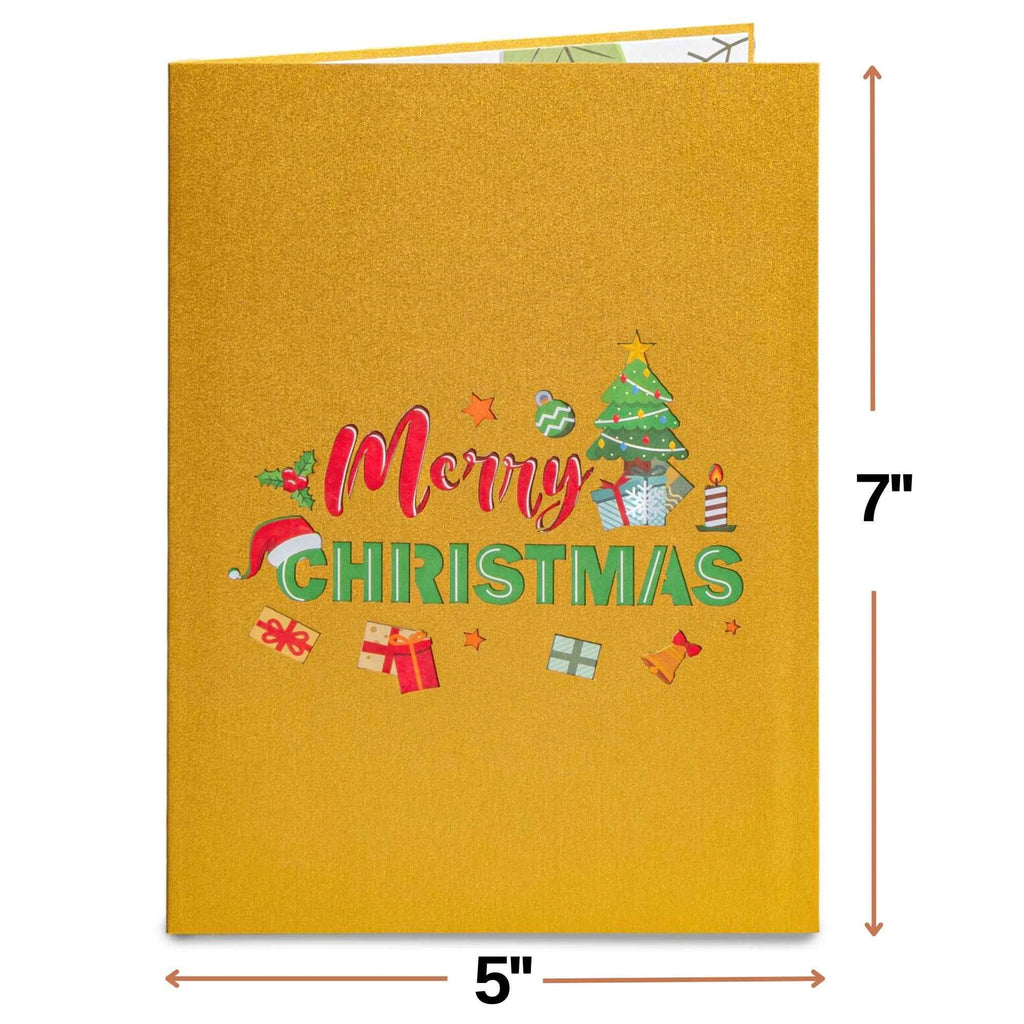 Merry Christmas Pop Up Card by Paper Love