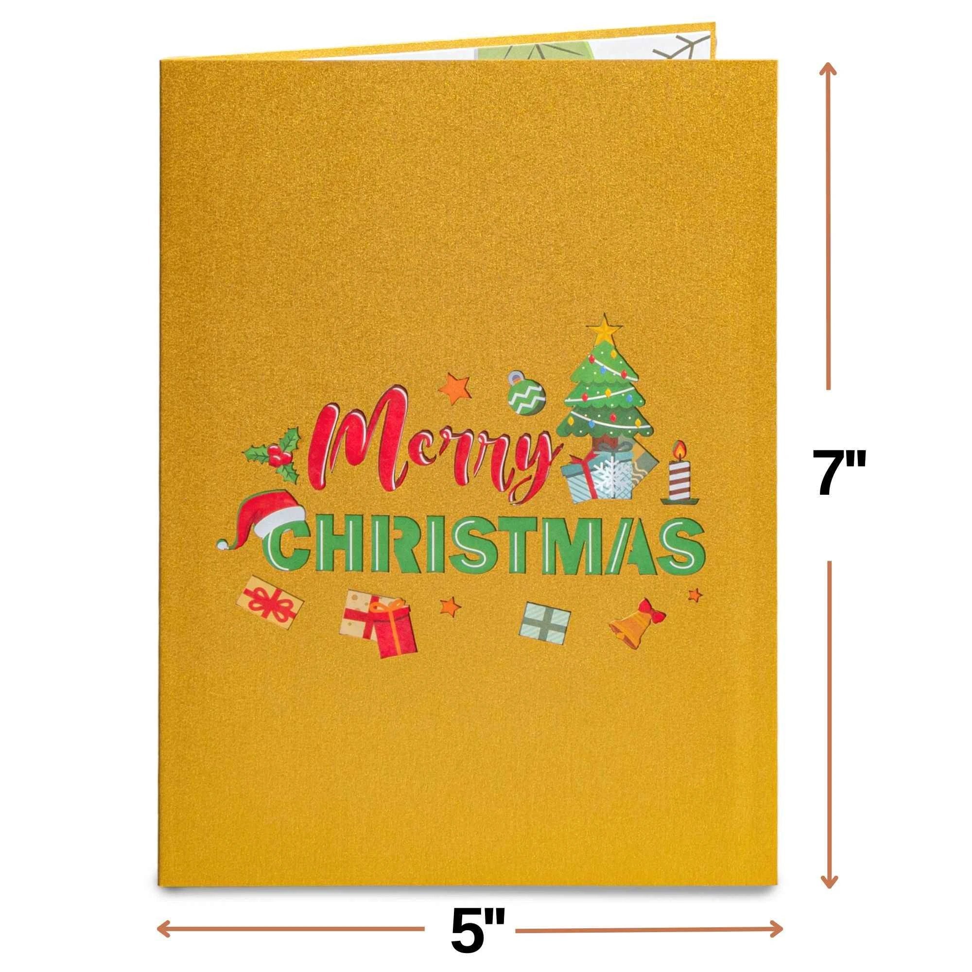 Merry Christmas Pop Up Card by Paper Love