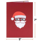 Dancing Santa Pop Up Christmas Card by Paper Love