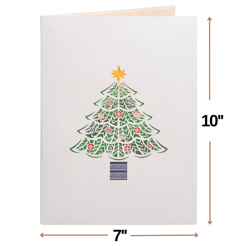 Christmas Tree Pop Up Card with Keepsake Gift