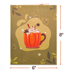 Pumpkin Latte Frndly Pop Up Card by Paper Love