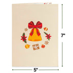 Christmas Wreath Pop Up Card by Paper Love