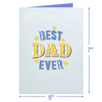 Best Dad Award Pop Up Card by Paper Love