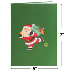 Santa and Friends Pop Up Card by Paper Love