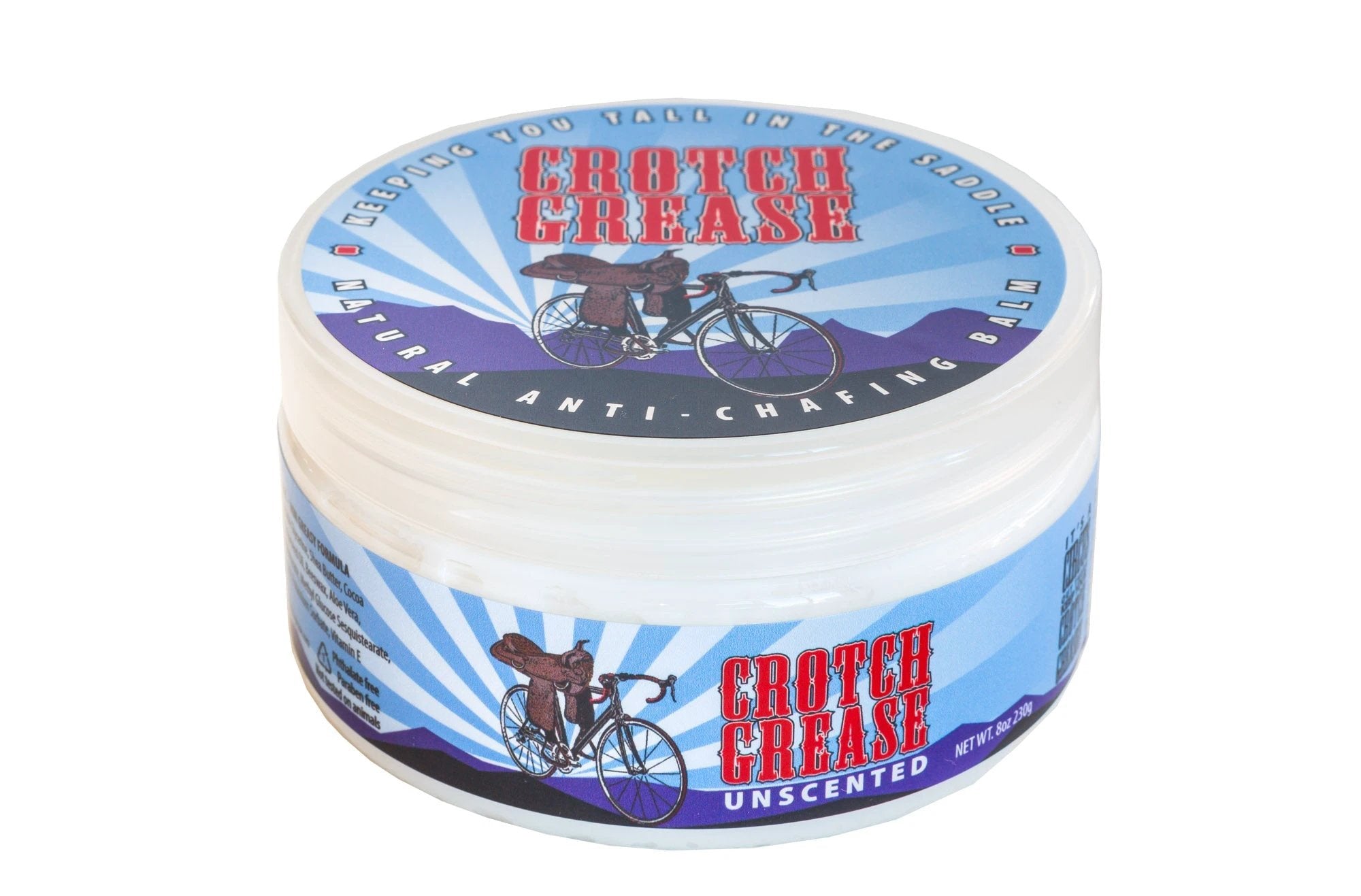 CROTCH GREASE 8 oz. ~ UNSCENTED by Essential Journeys