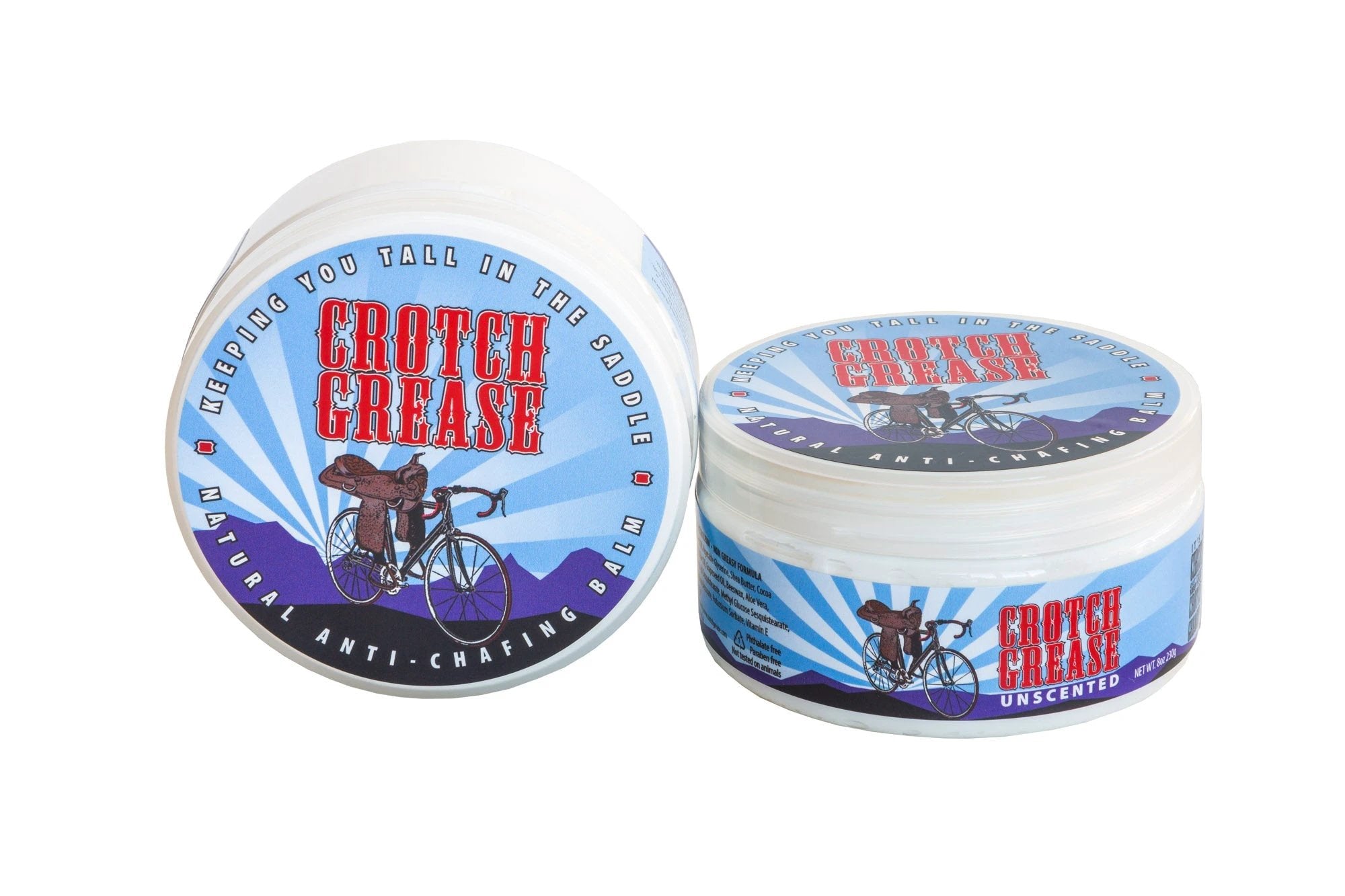 CROTCH GREASE 8 oz. ~ UNSCENTED by Essential Journeys