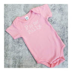 Custom Name Short Sleeve Baby Bodysuit