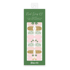 Cute Cannabis Nail Wrap Kit | Nail Care Arts Tools Accessories | On-the-go Travel Kit by The Bullish Store