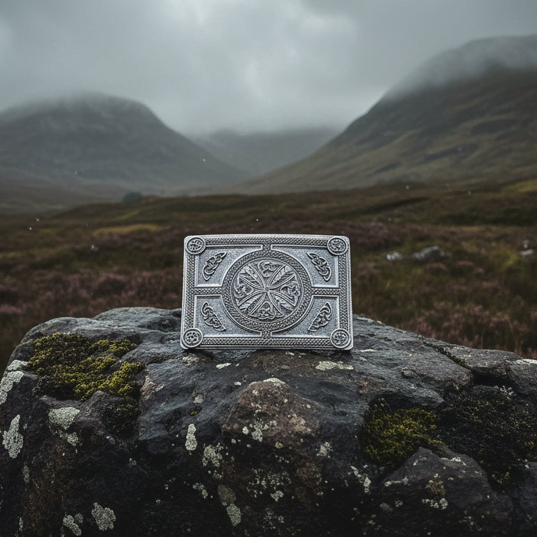 Laird Celtic Kilt Belt Buckle - Handmade in Scotland