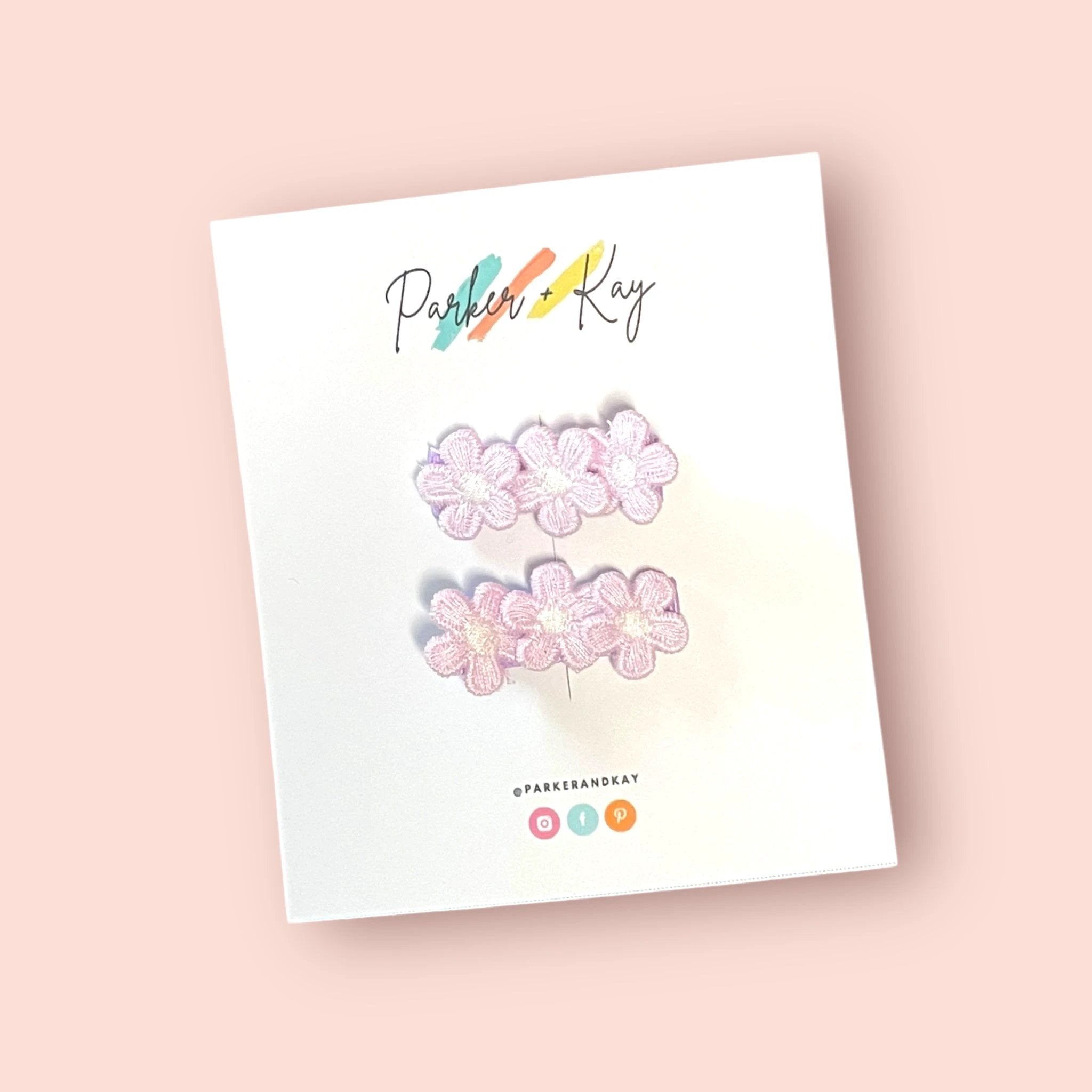Baby Blooms Hair Clips by Parker + Kay Creative