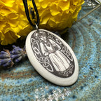 Artisan Scottish Saint Margaret Necklace - Handmade in the U.S.A.