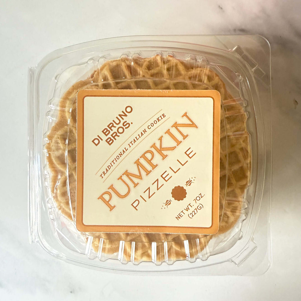 Pumpkin Pizzelles