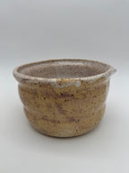 Ceramic large hyacinth speckle matcha bowl A206