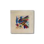 Otomí Amate Embroidered Assorted Art Textile Wall Decor Unframed - Mexico
