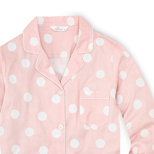 Womens 100% Cotton Pajama Set with Pockets