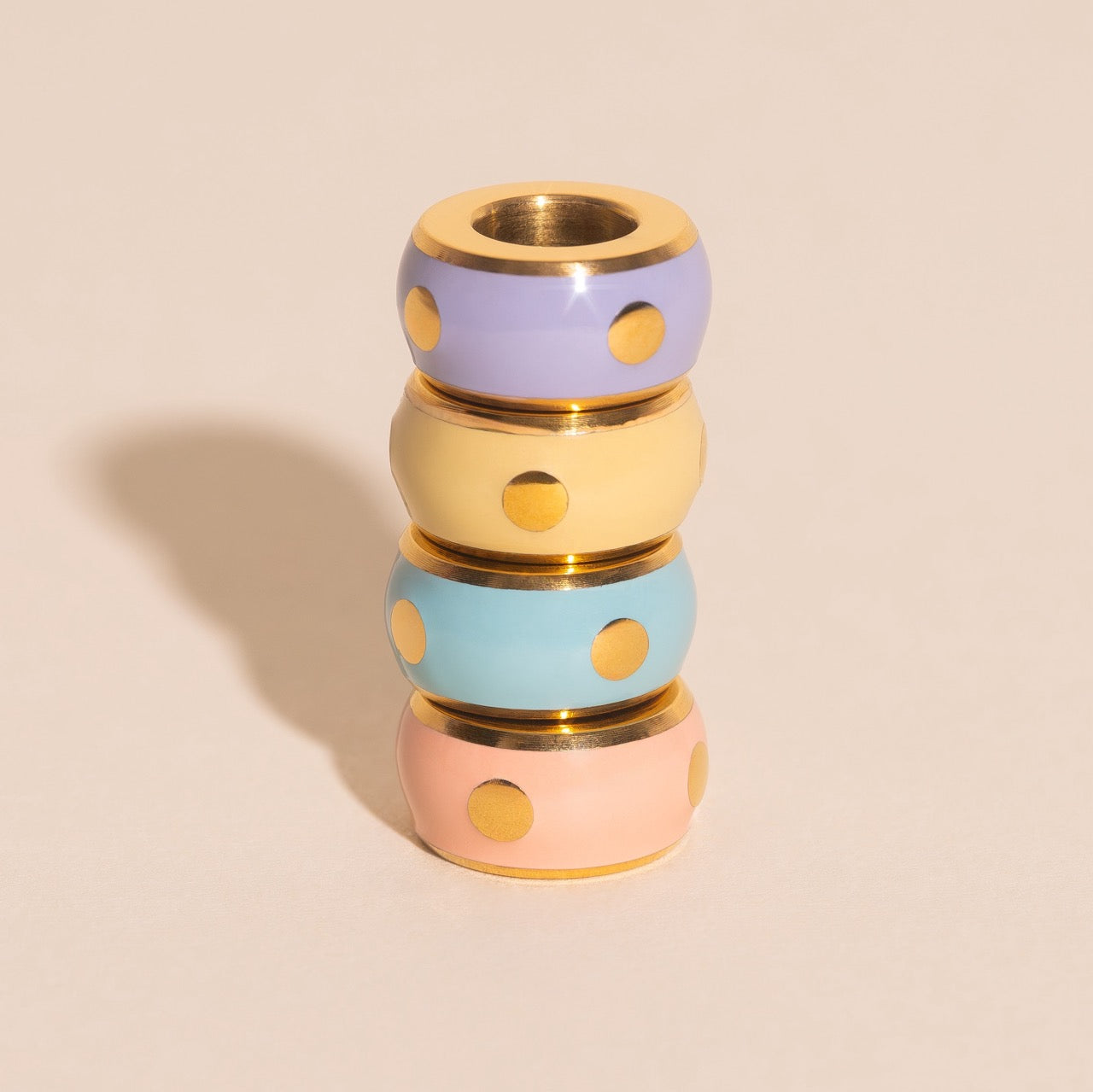 Color Pop Chunky Huggie Hoop Charms