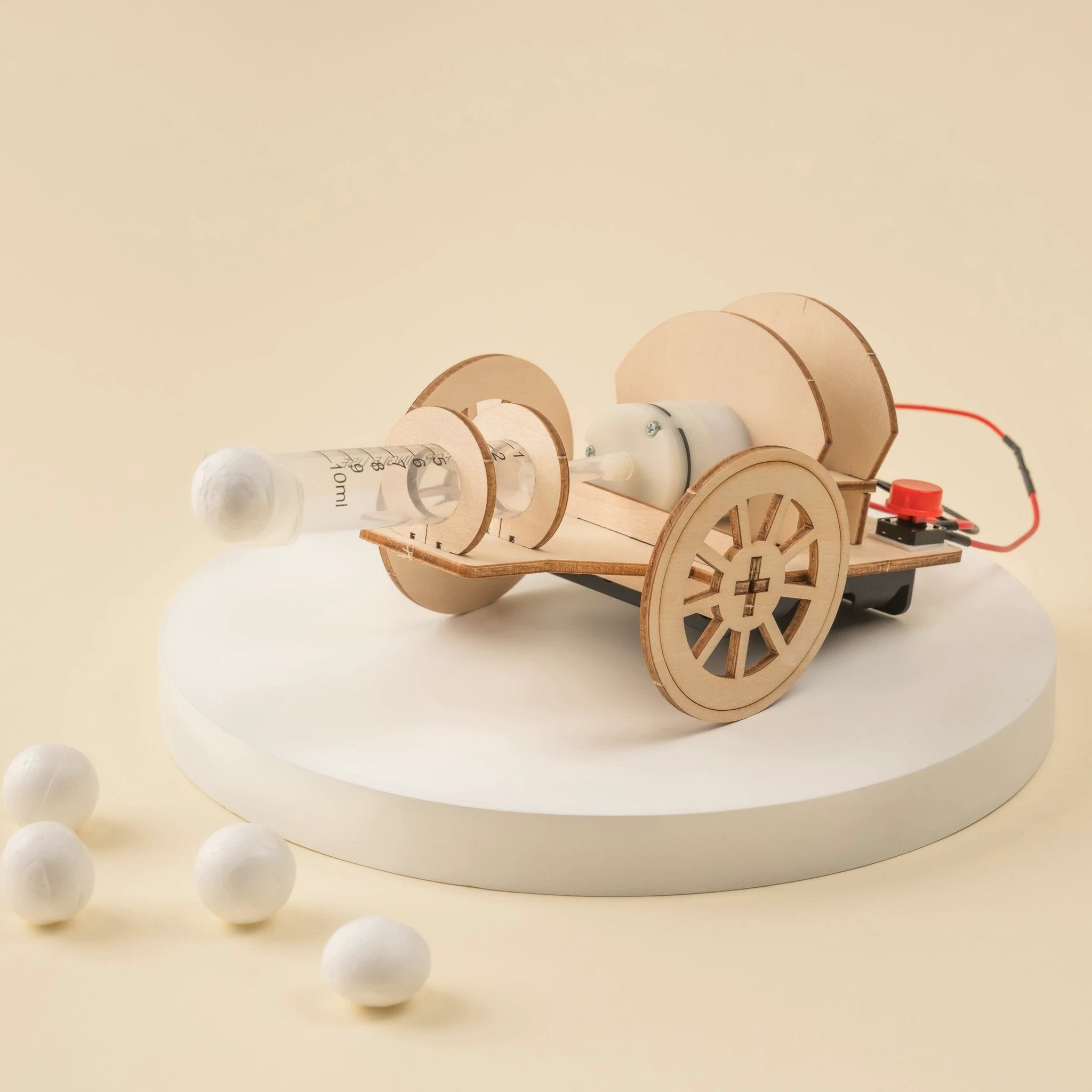 Cannon DIY Kit, Educational STEM Toy by Kitsville