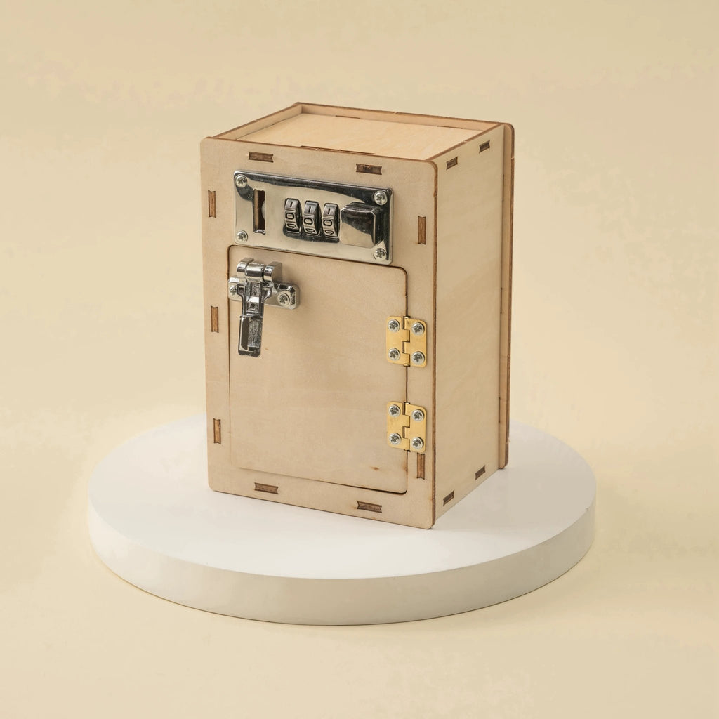 Combination Lock Box DIY Kit, Educational STEM Toy by Kitsville