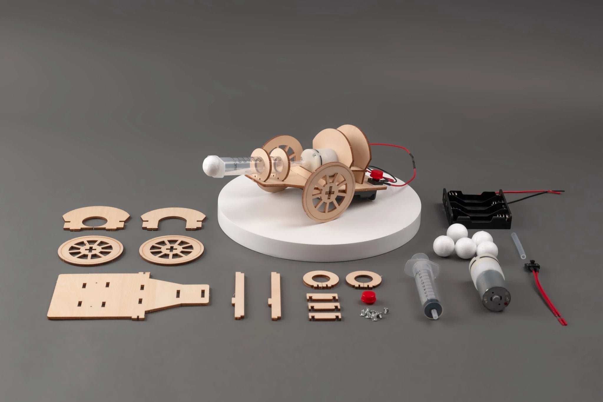 Cannon DIY Kit, Educational STEM Toy by Kitsville