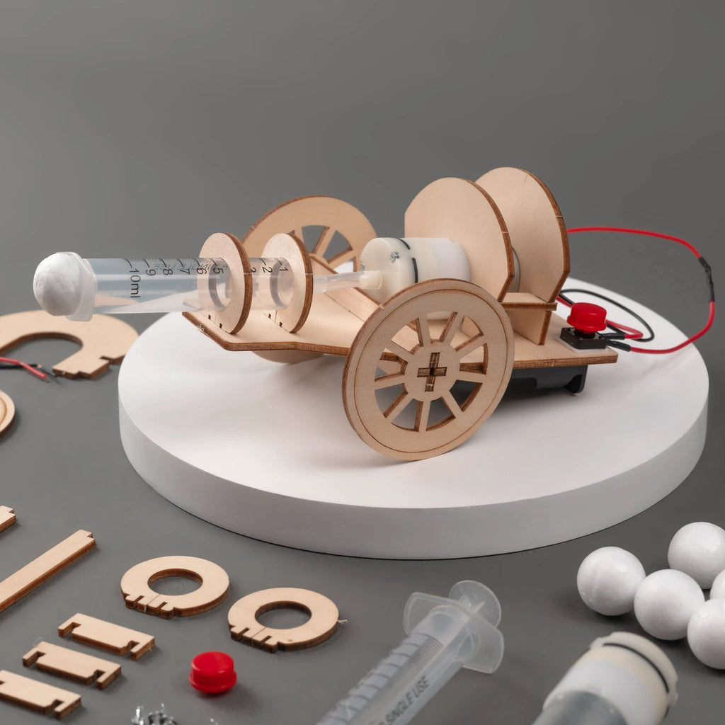 Cannon DIY Kit, Educational STEM Toy by Kitsville