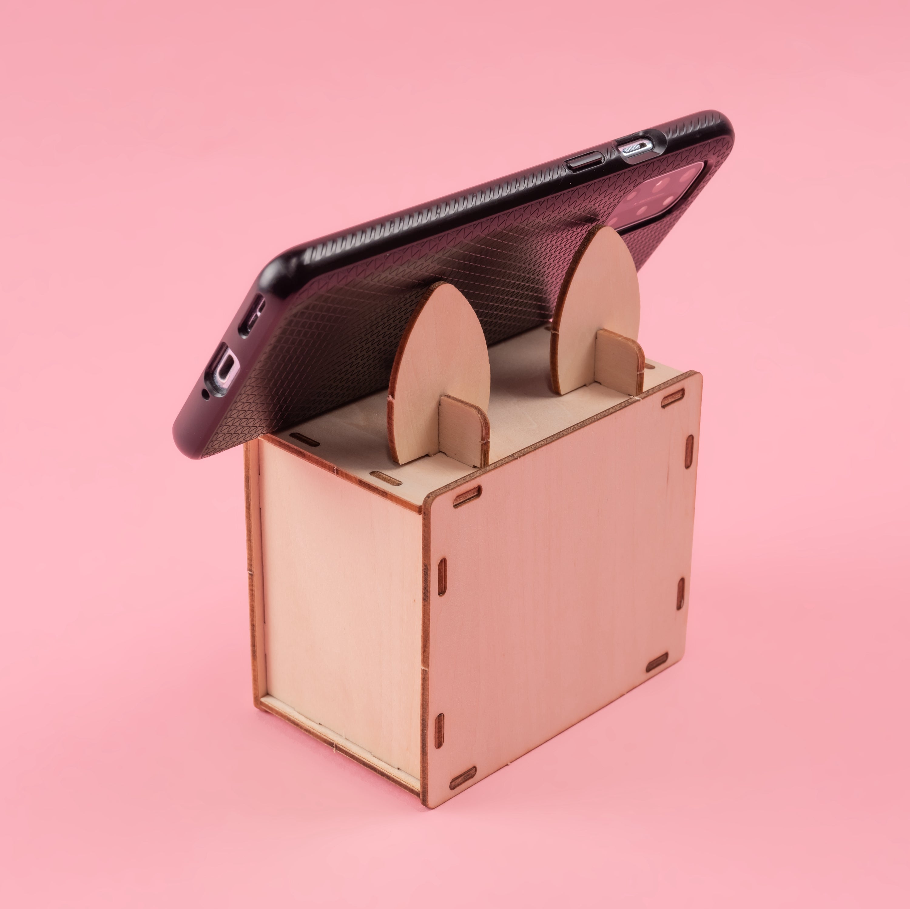 Combination Lock Box & Phone Holder DIY Kit, Educational STEM Toy