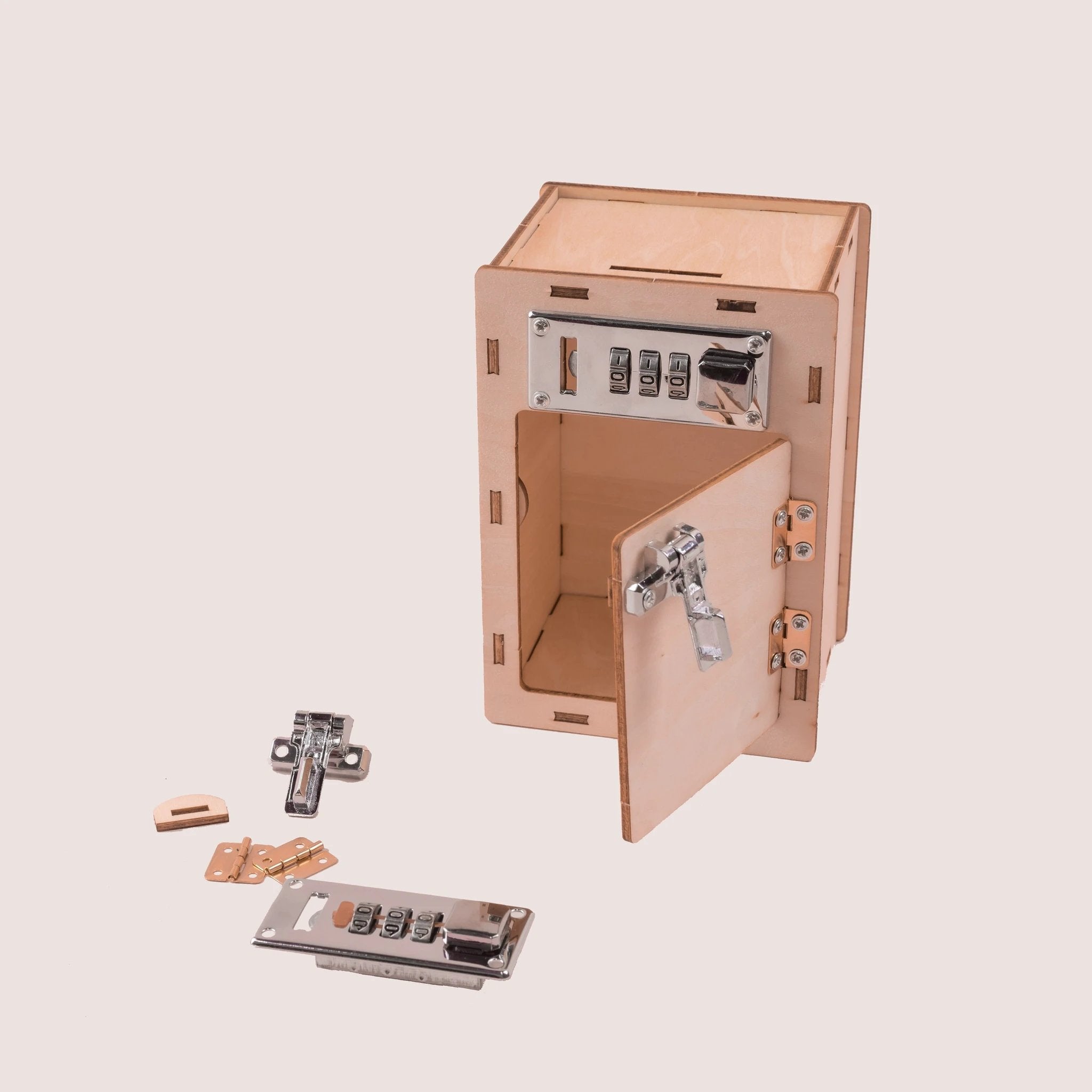 Combination Lock Box DIY Kit, Educational STEM Toy by Kitsville