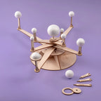 Solar System Model DIY Kit, Educational STEM Toy by Kitsville