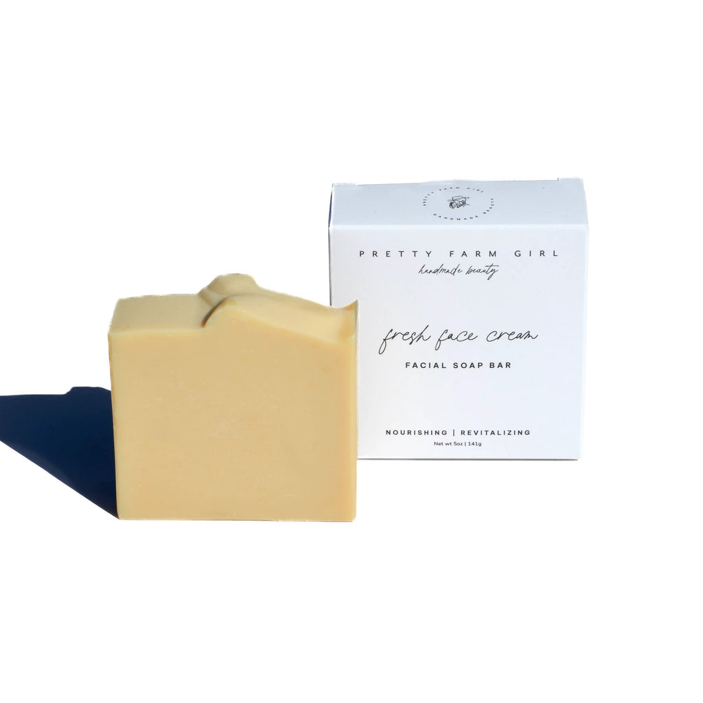 Fresh Face Cream Facial Bar by Pretty farm girl