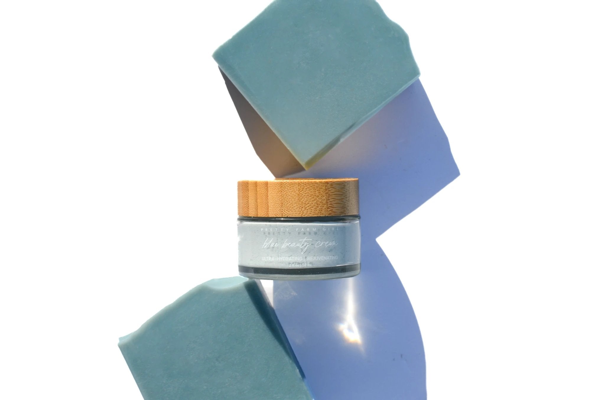 Blue Beauty Cream Facial Bar by Pretty farm girl