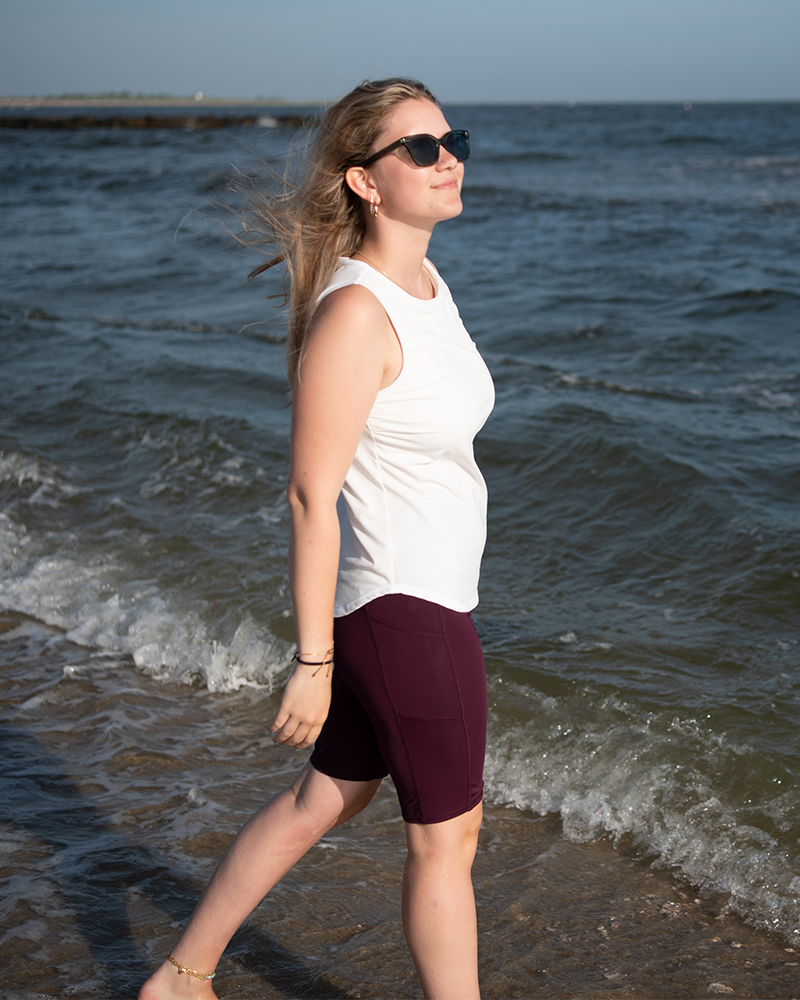 Leap In Swim & Bike Shorts - Reflection by Line In The Sand Swim
