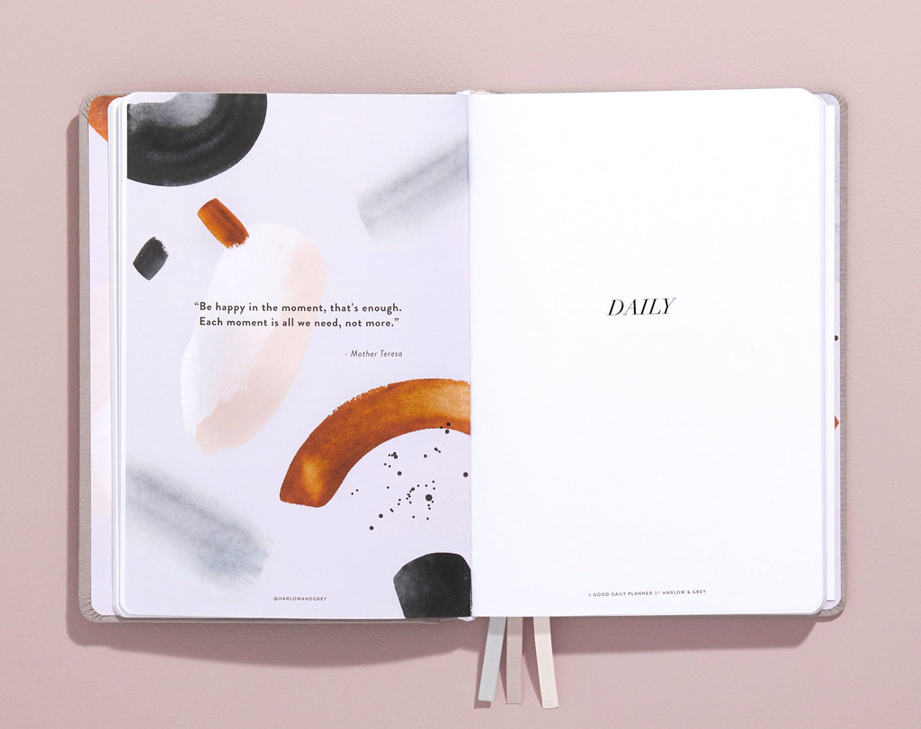 A Good Daily Planner (6-months undated)