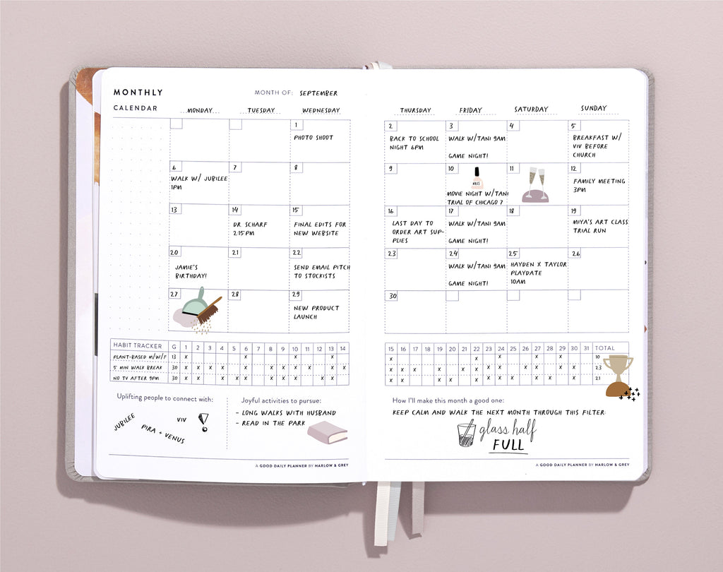 A Good Daily Planner (6-months undated)