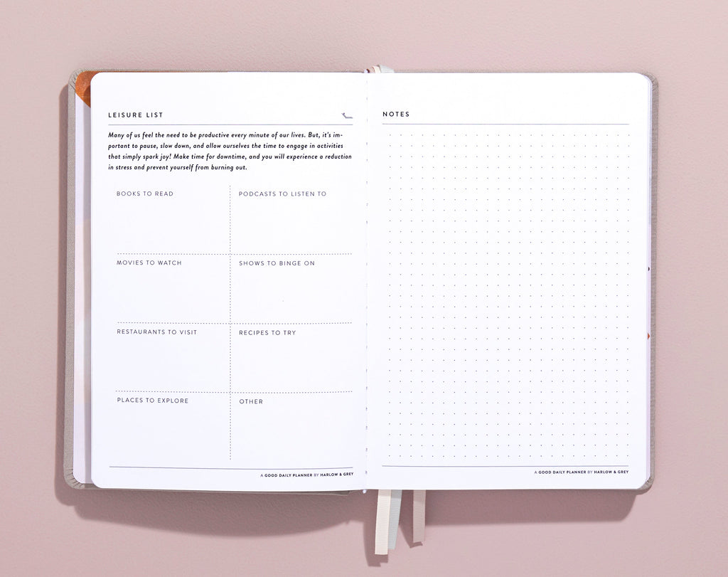 A Good Daily Planner (6-months undated)