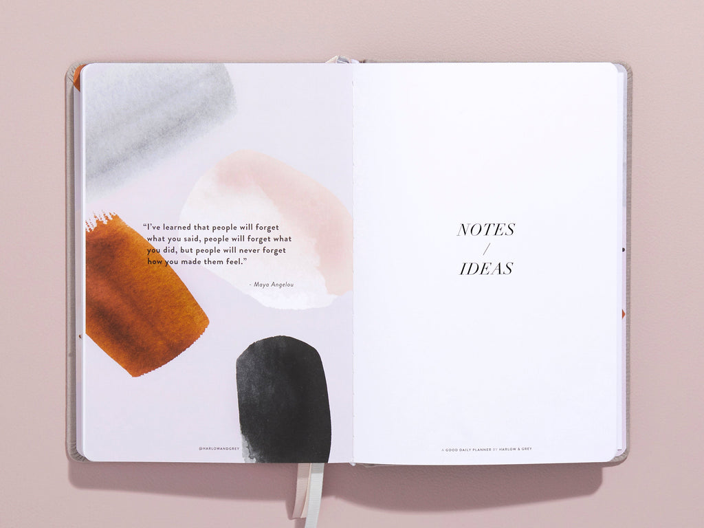 A Good Daily Planner (6-months undated)