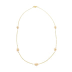 Daisy gold necklace