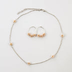 Daisy silver earrings
