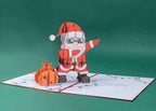 Dancing Santa Pop Up Christmas Card by Paper Love